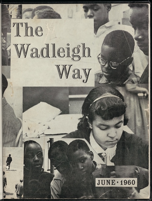 Cover photograph from Wadleigh's 1960 yearbook