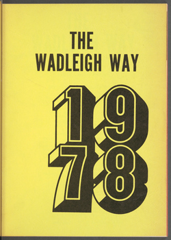 Wadleigh Way [1978]