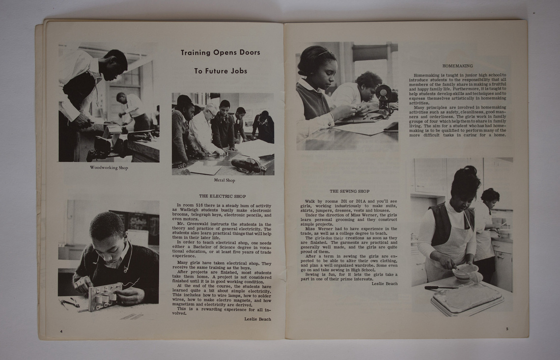 Wadleigh Junior High School, The Wadleigh Way, 1965, p. 4-5