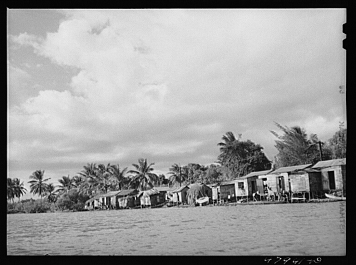 Puerto Real, Puerto Rico. Part of the extremely poor little fishing village on the southwest coast of Puerto Rico