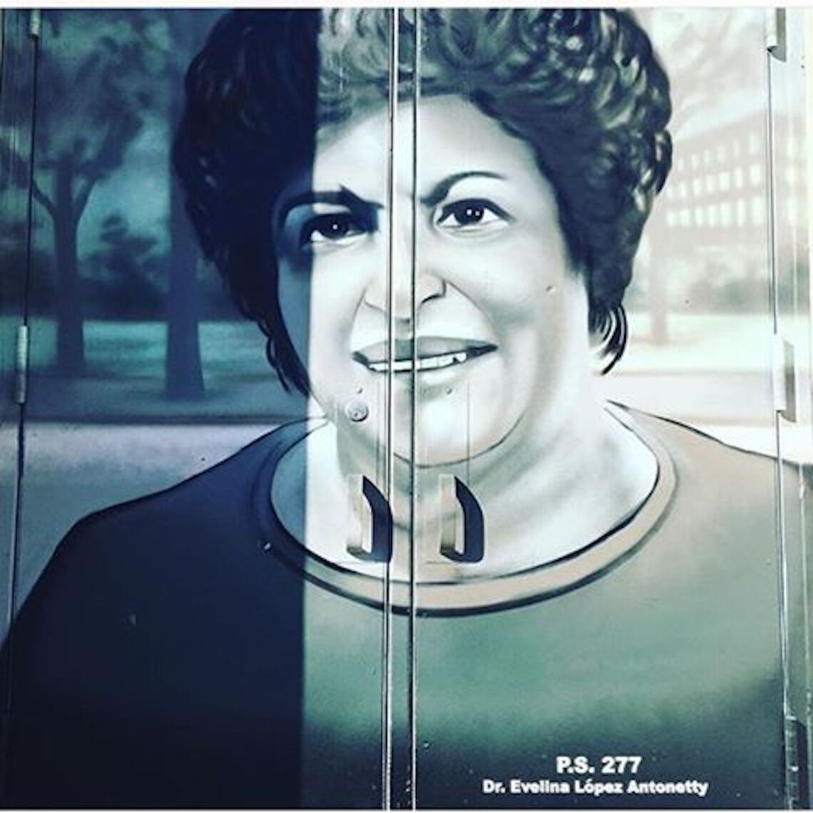 Dr. Evelina Lopez Antonetty Mural at P.S. 277