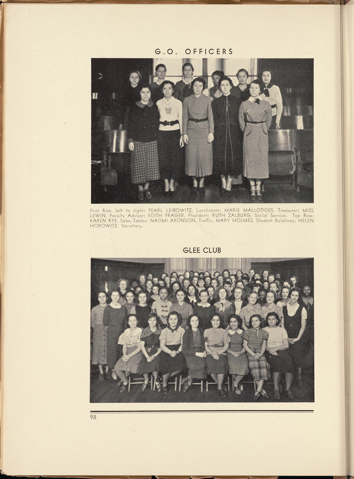 Wadleigh High School, The Owl, January 1937, page 98