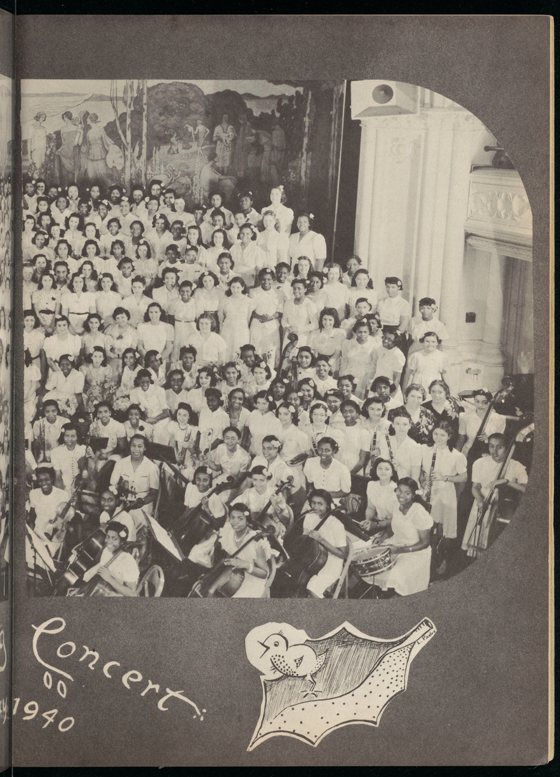 Wadleigh High School Orchestra, The Owl, 1940